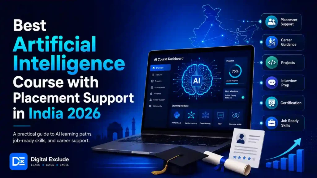 Best Artificial Intelligence Course with Placement Support in India 2026