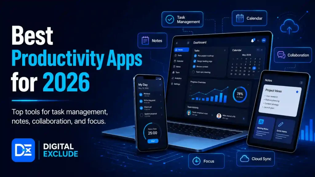 Best Productivity Apps for 2026.