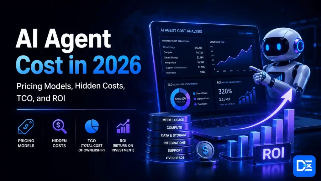 AI Agent Cost in 2026 Pricing Models, Hidden Costs, TCO, and ROI