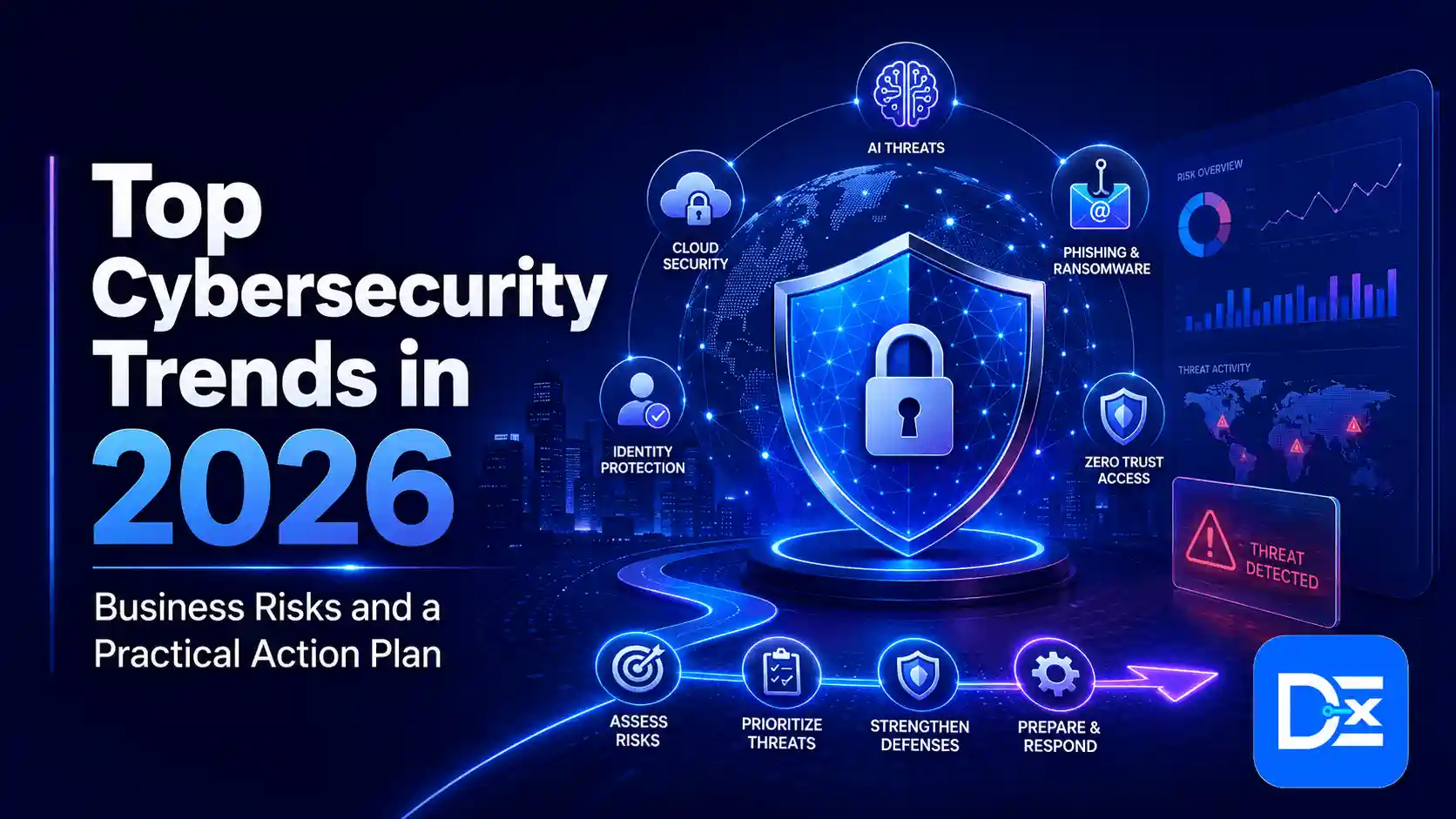 Top Cybersecurity Trends in 2026 Business Risks and a Practical Action Plan
