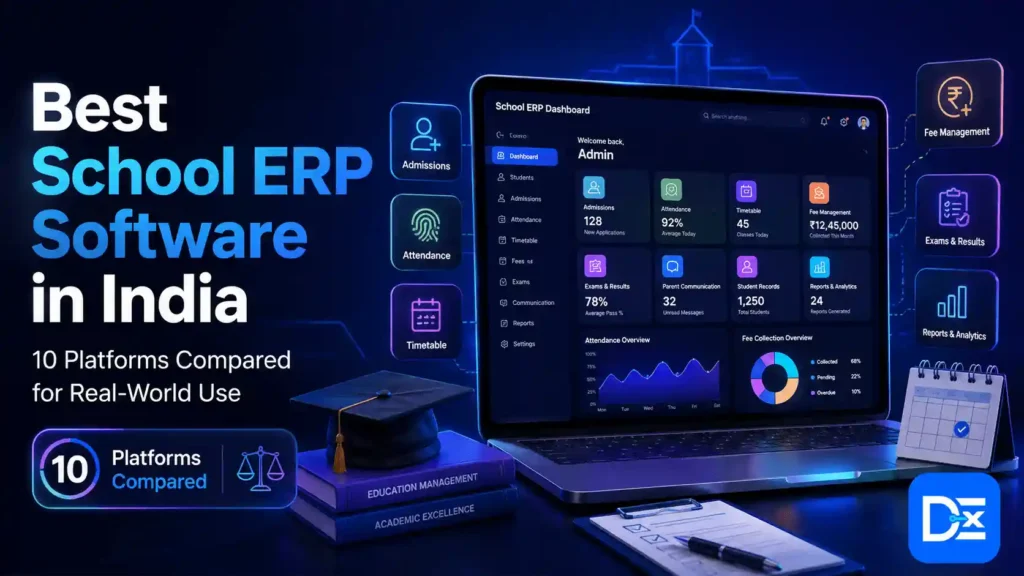 Best School ERP Software in India: 10 Platforms Compared for Real-World Use