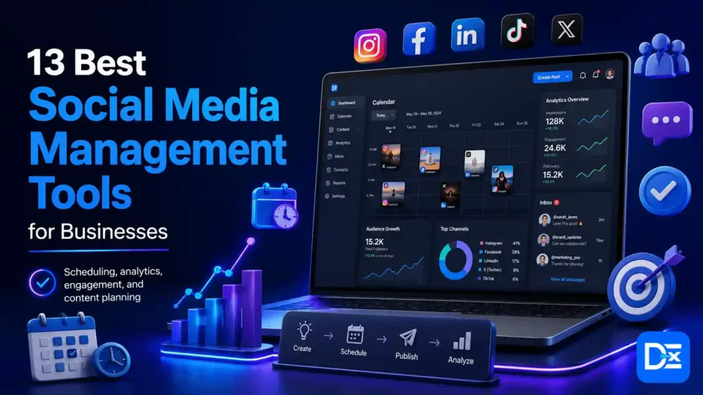 13 Best Social Media Management Tools for Businesses